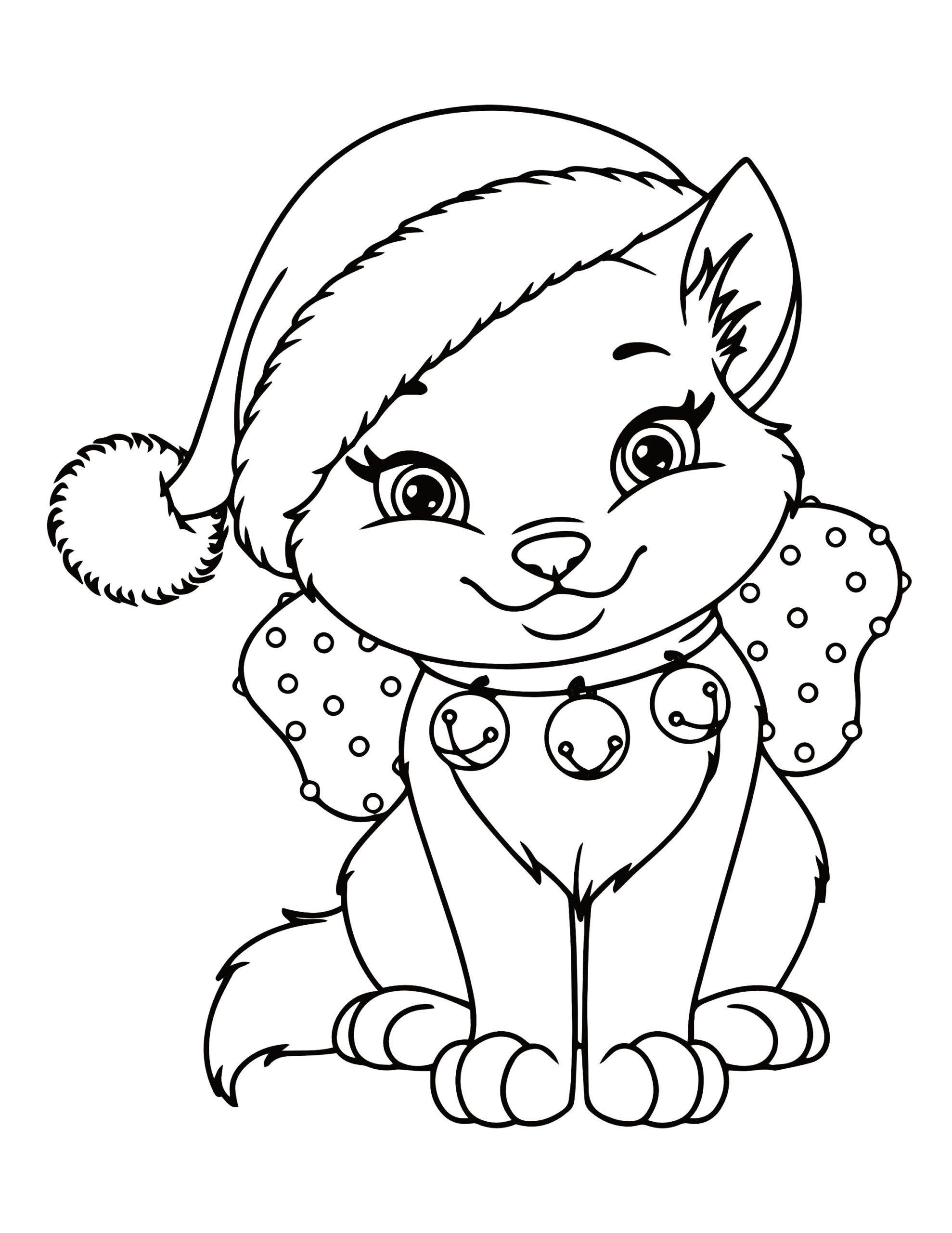 Printable Coloring Pages Kittens Printable Coloring Pages Kittens
