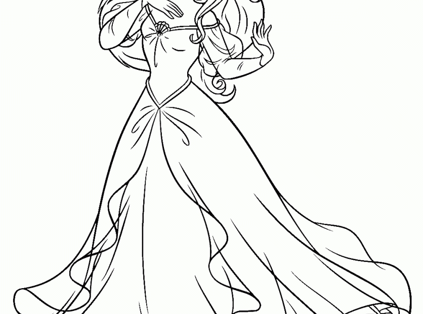 Printable Coloring Pages Little Mermaid Coloring Home