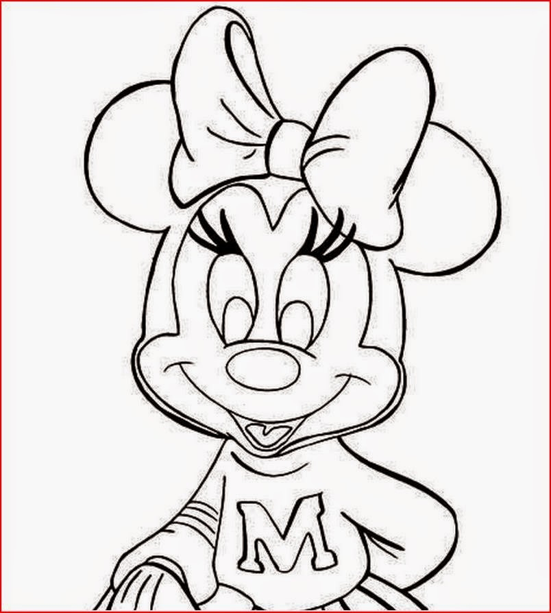 free printable Minnie coloring pages free printable Minnie coloring pages