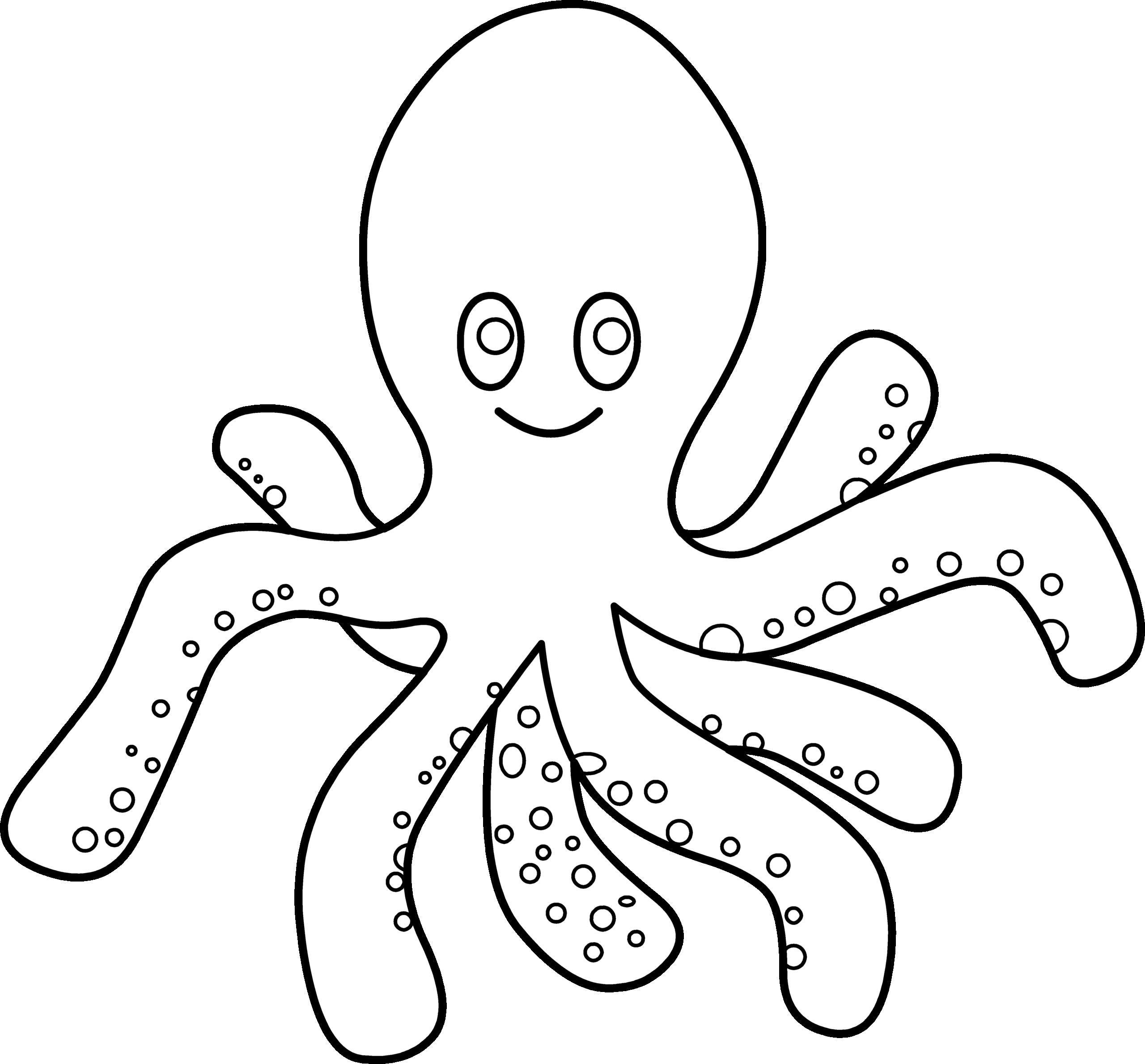 Printable Coloring Pages Octopus MaliyahtuBerg