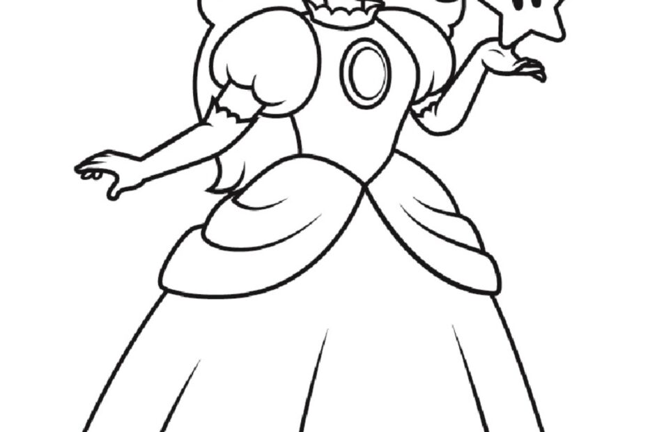 Printable Colouring Pages Of Mario And Luigi Free Coloring Sheet