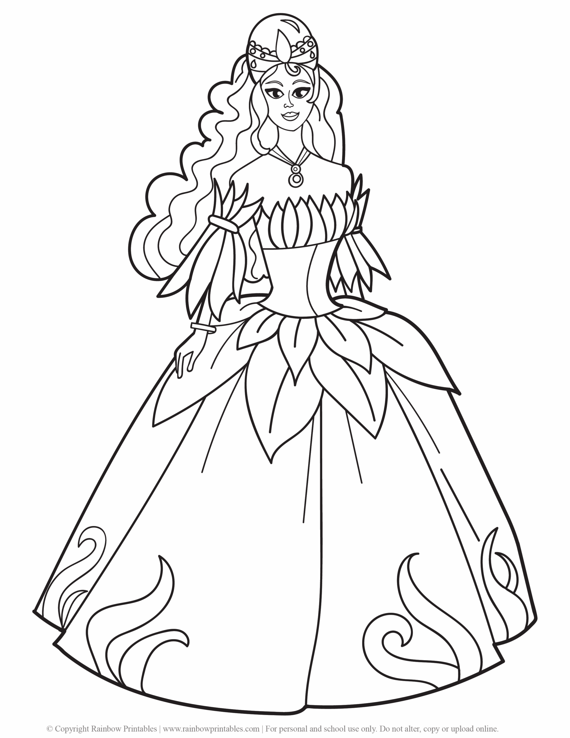 Printable Colouring Pages Princess Stephenson Printable Colouring Pages Princess Stephenson