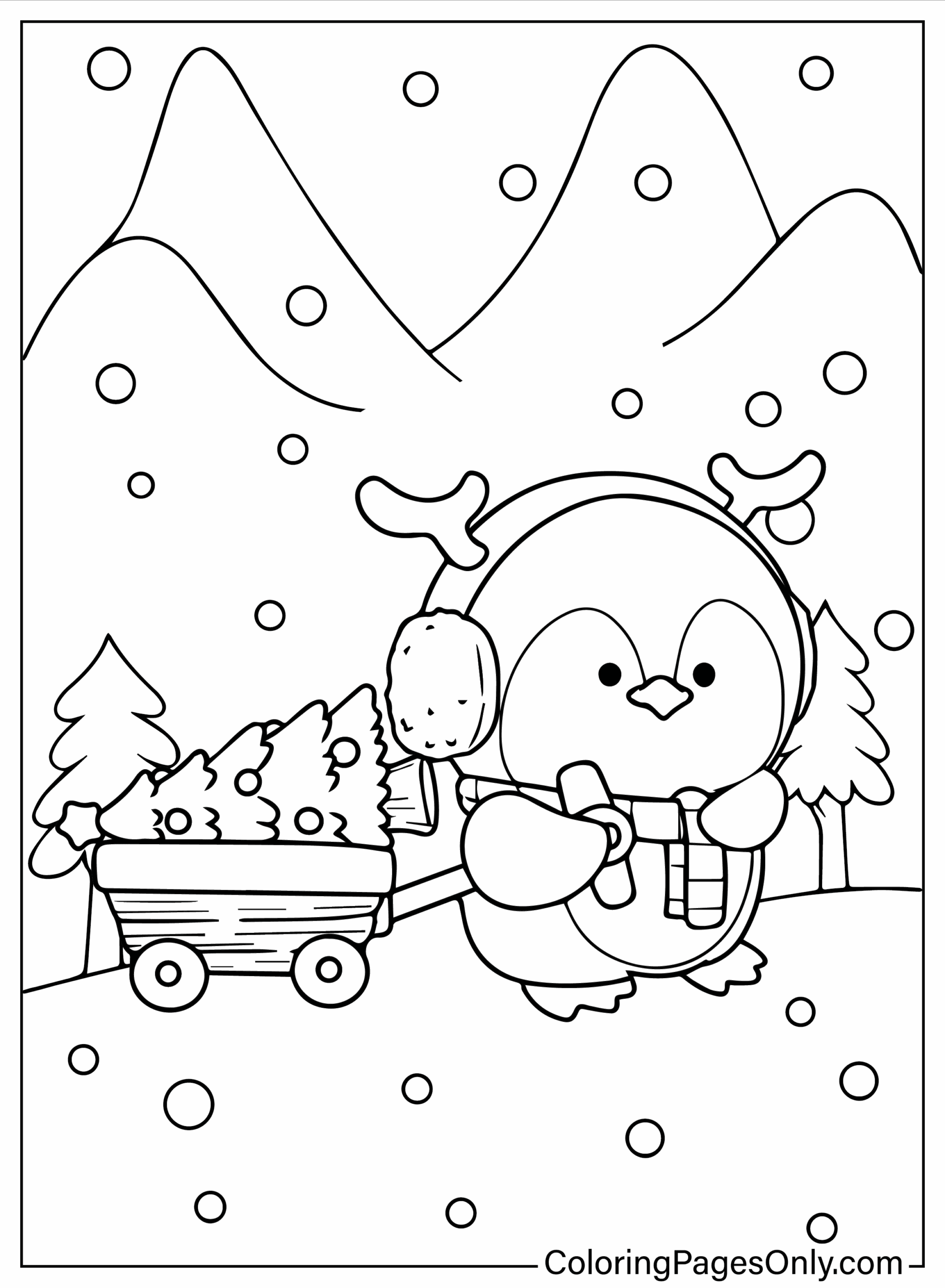 Printable Cute Christmas Coloring Page Free Printable Coloring Pages Printable Cute Christmas Coloring Page Free Printable Coloring Pages