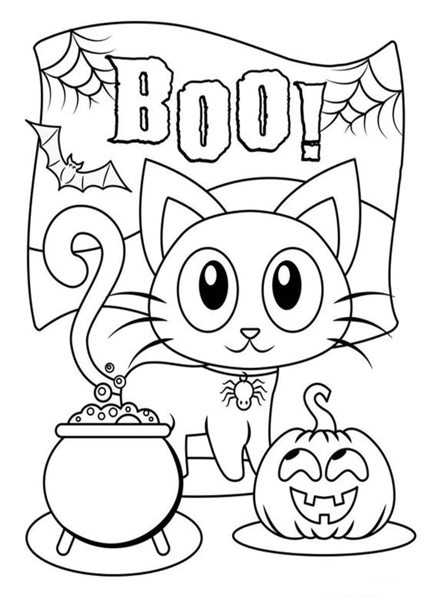 Printable Cute Coloring Page