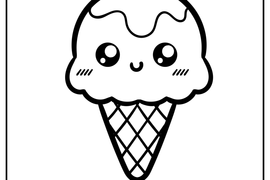 Printable Cute Food Coloring Pages Updated 2023
