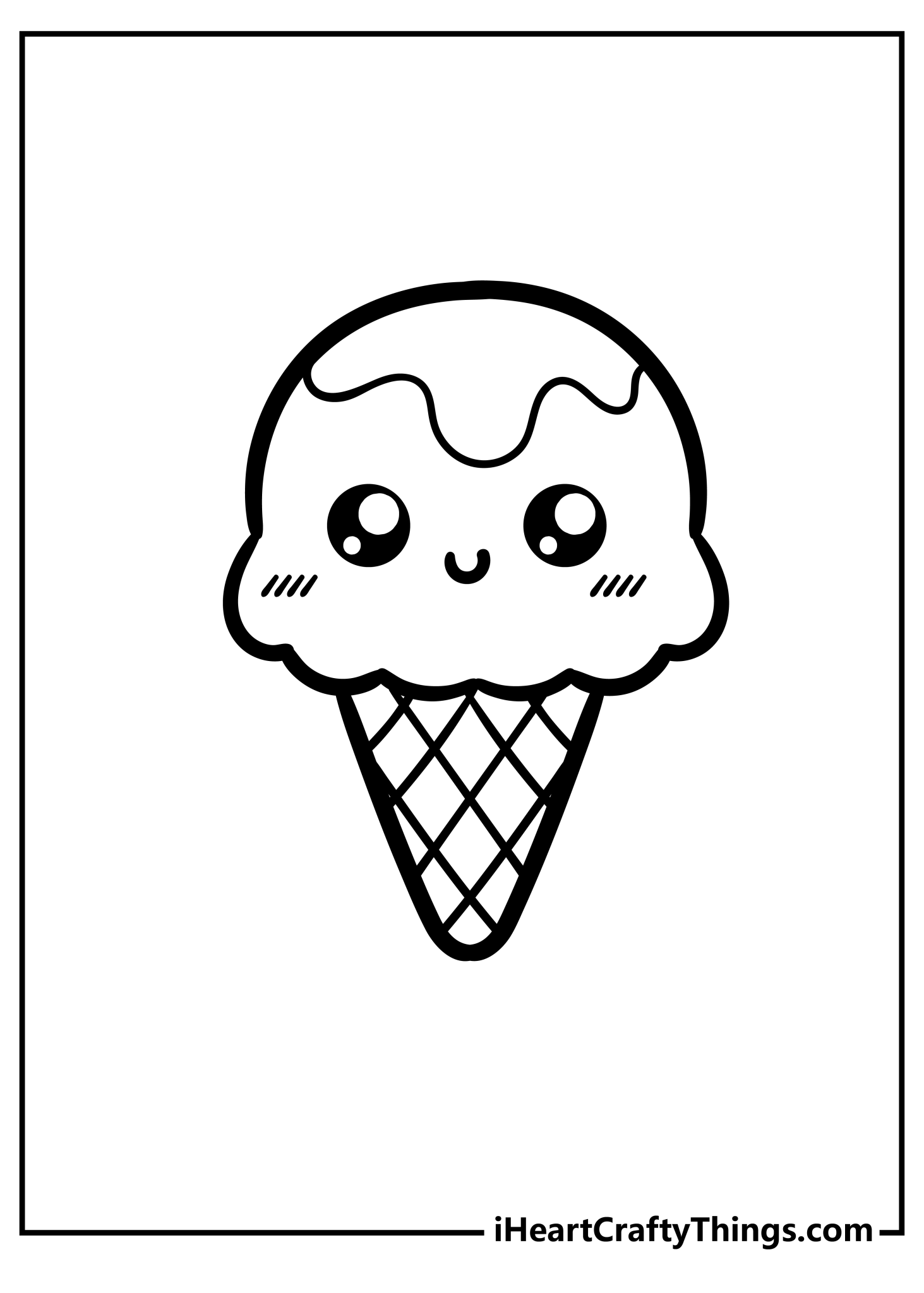 Printable Cute Food Coloring Pages Updated 2023 