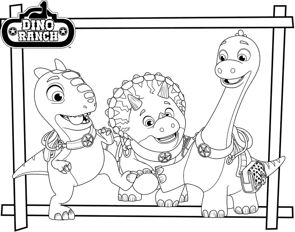 Printable Dino Ranch Printable Dino Ranch