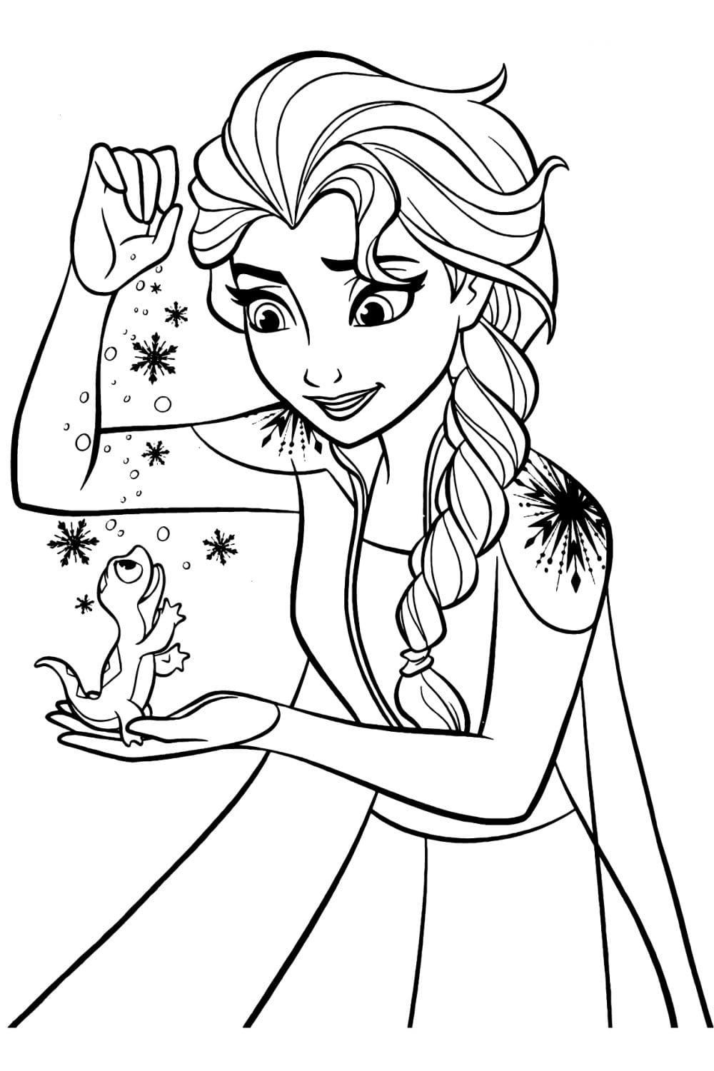 Printable Elsa Coloring Pages Revvery Printable Elsa Coloring Pages Revvery
