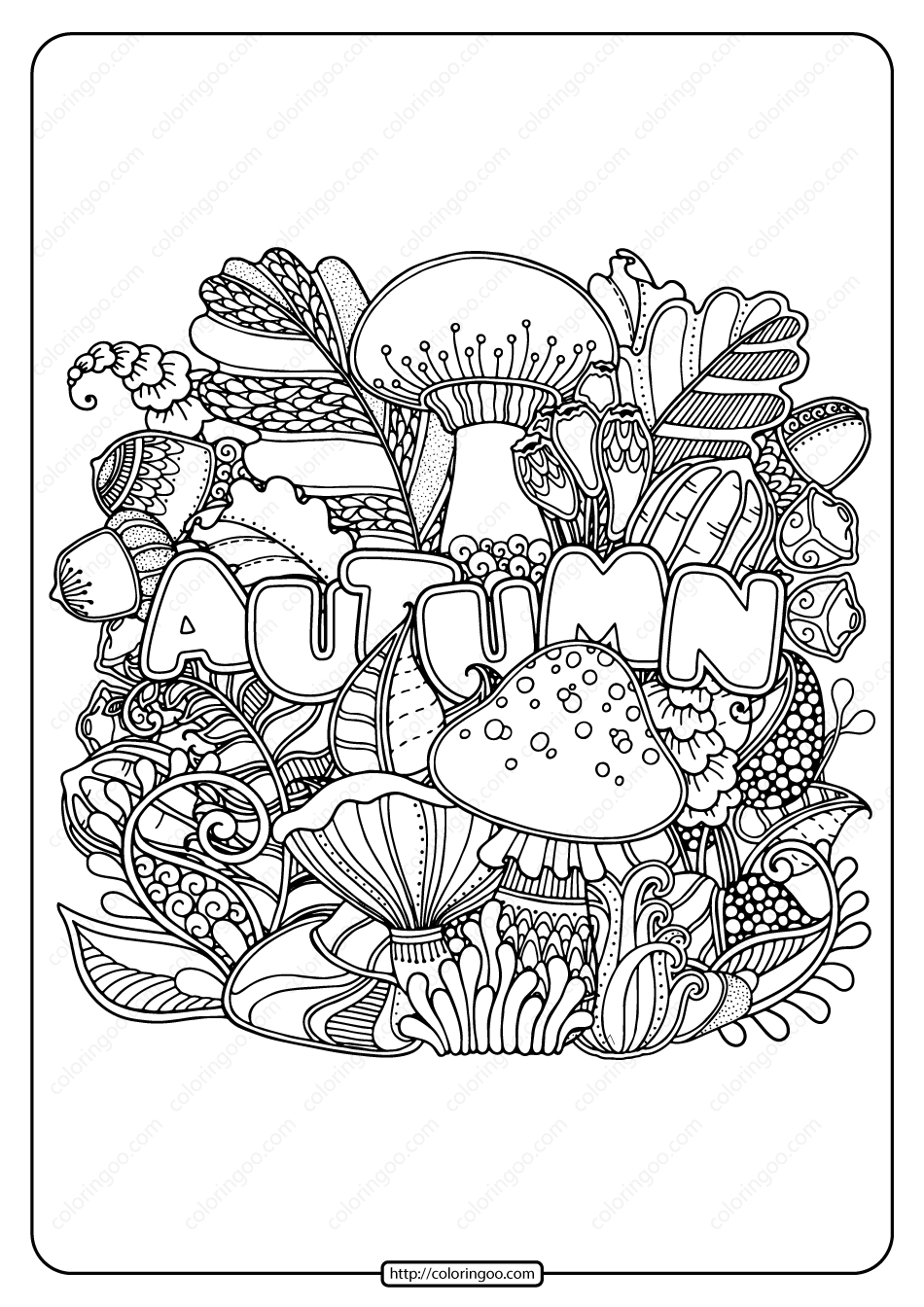 free fall coloring page printable free fall coloring page printable