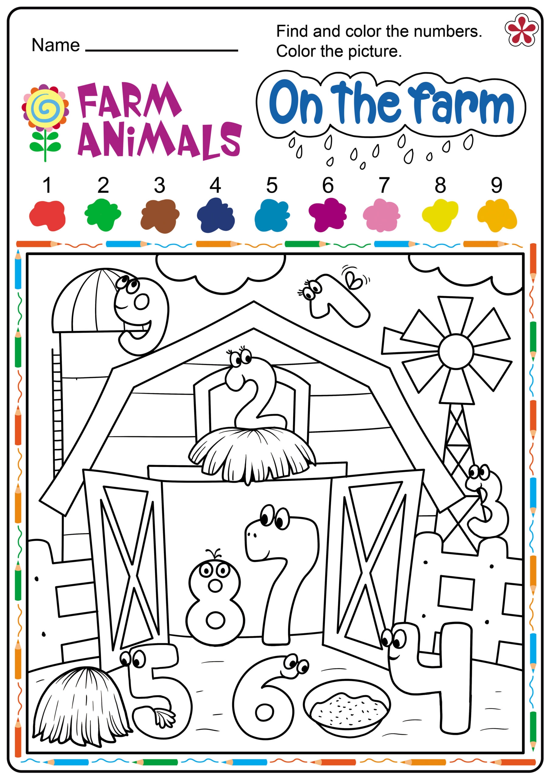 Printable Farm Worksheets For Preschool Printable Worksheets Printable Farm Worksheets For Preschool Printable Worksheets