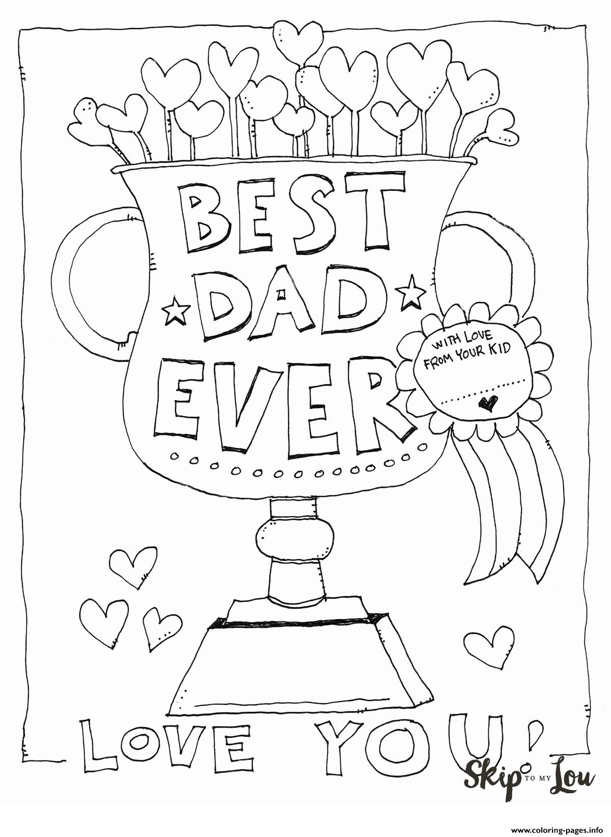 Printable Fathers Day Coloring Pages Printable Fathers Day Coloring Pages