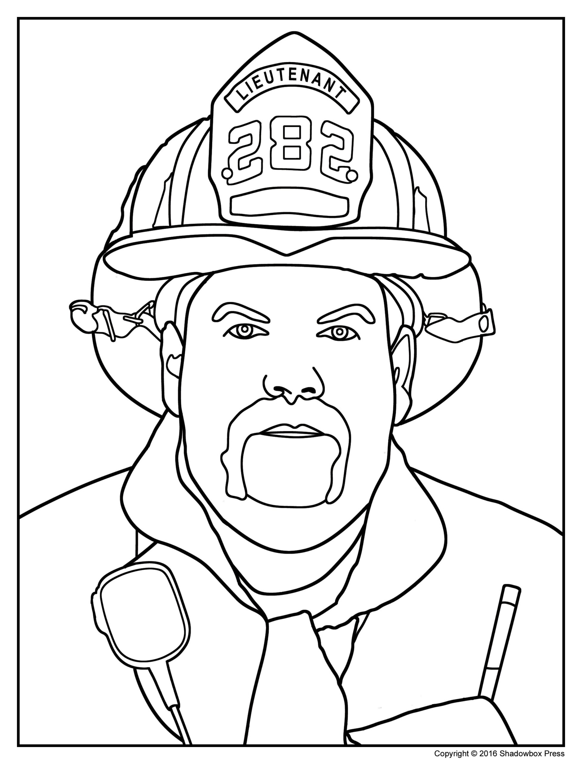 Printable Firefighter Coloring Pages At GetColorings Free 
