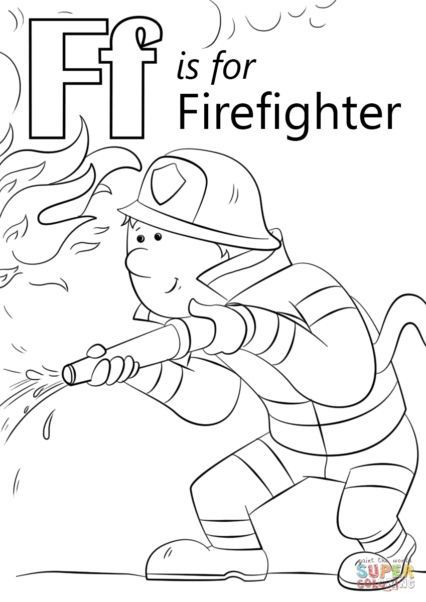 Printable Firefighter Coloring Pages At GetColorings Free 