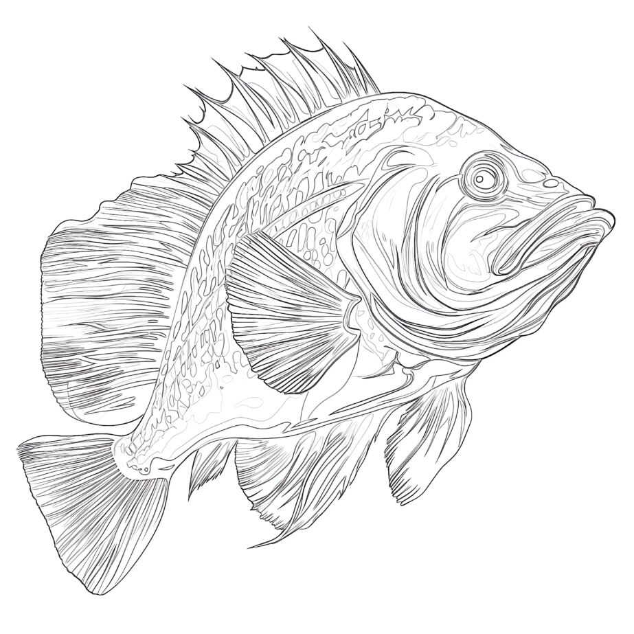 Printable Fish Coloring Pages For Adults Coloring Pages Mimi Panda Printable Fish Coloring Pages For Adults Coloring Pages Mimi Panda