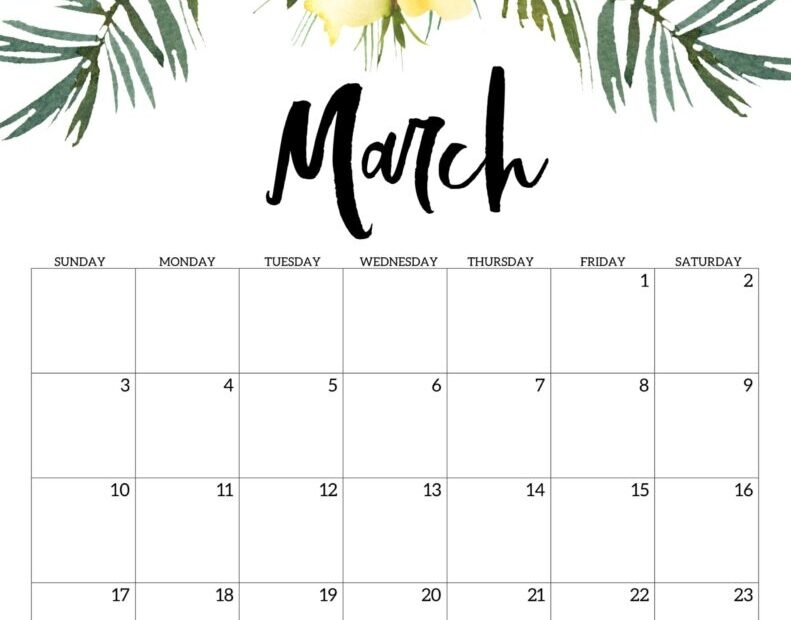 Printable Floral Calendar 2025 Mei Vanvisser