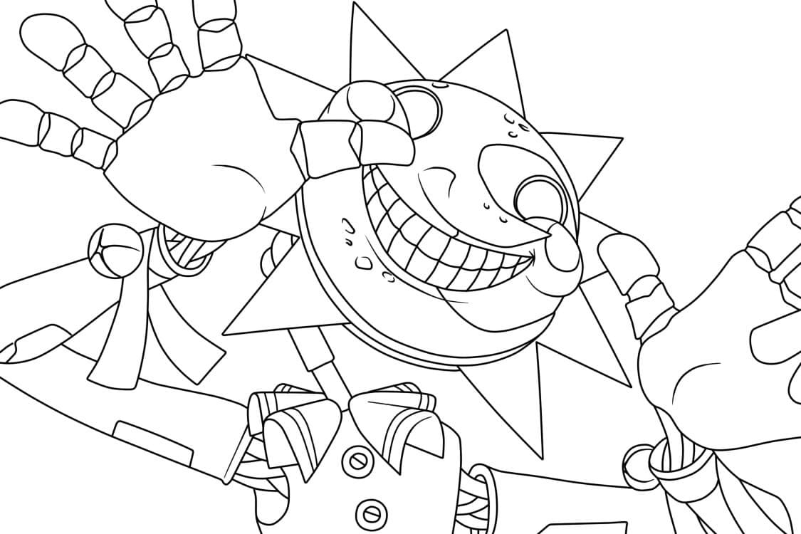 Printable FNAF Sundrop Coloring Page Free Printable Coloring Pages Printable FNAF Sundrop Coloring Page Free Printable Coloring Pages