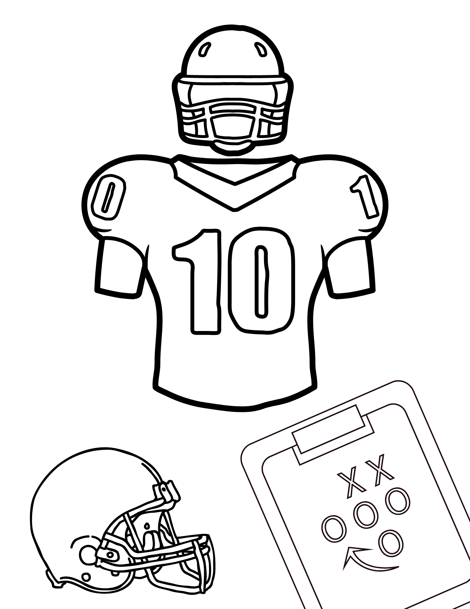 Printable Football Coloring Pages Kids Coloring Pages Printable Football Coloring Pages Kids Coloring Pages