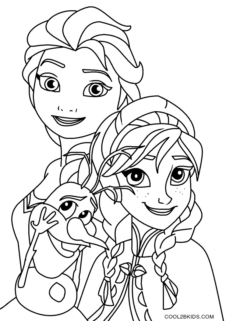 Printable Frozen Coloring Pages Printable Frozen Coloring Pages