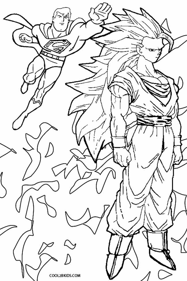 Printable Goku Coloring Pages For Kids Cool2bKids
