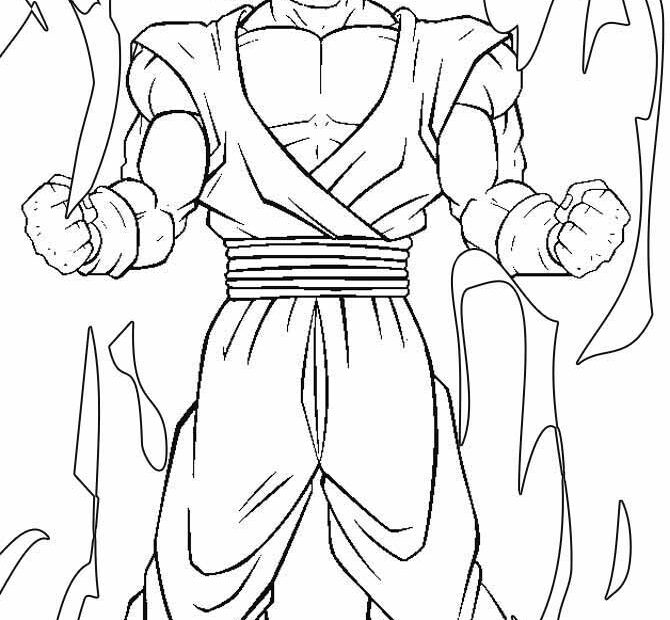 Printable Goku Coloring Pages For Kids Cool2bKids