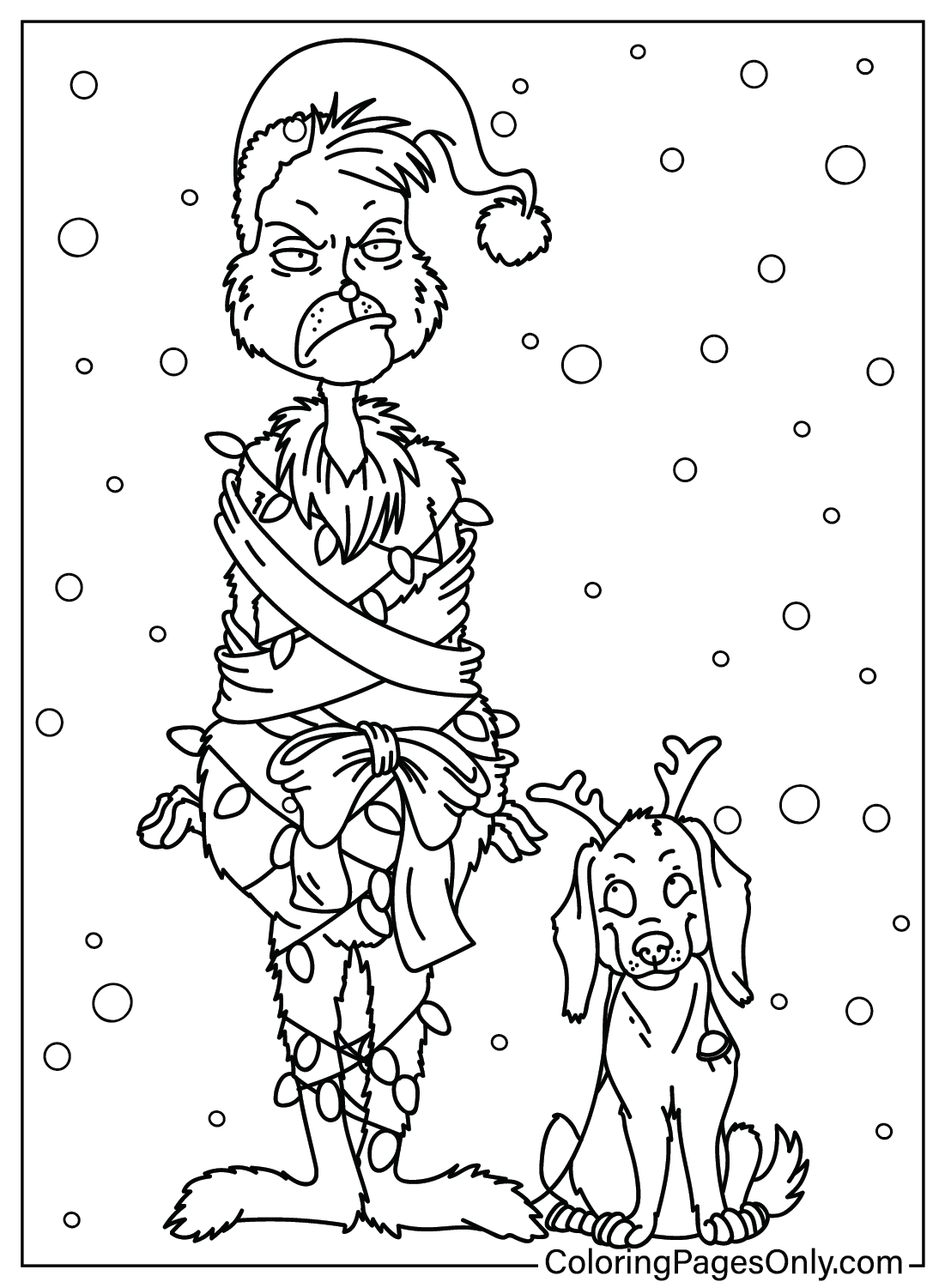 Printable Grinch Coloring Page Free Printable Coloring Pages Printable Grinch Coloring Page Free Printable Coloring Pages