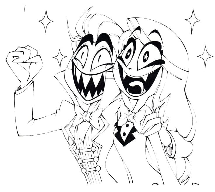 Printable Hazbin Hotel Coloring Page Free Printable Coloring Pages Printable Hazbin Hotel Coloring Page Free Printable Coloring Pages