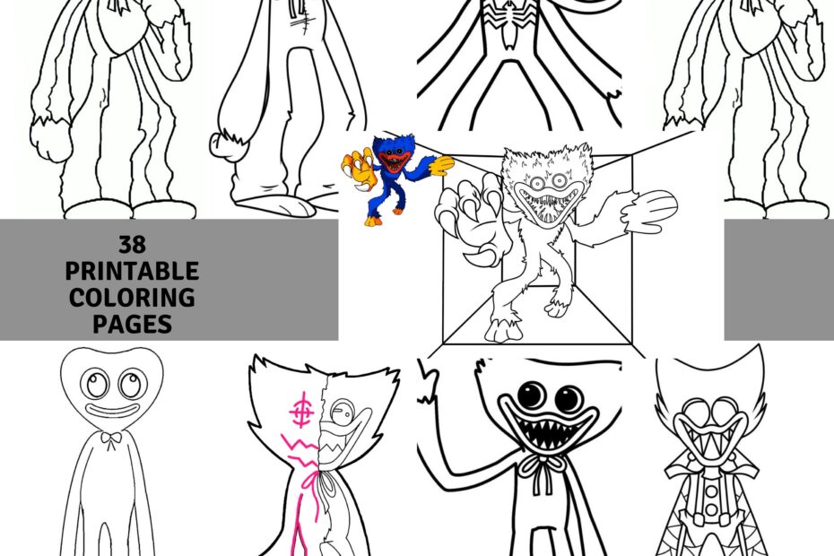 Printable Huggy Wuggy Coloring Pages Bilarasa
