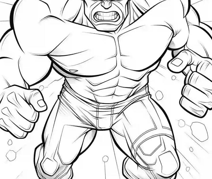 Printable Hulk Coloring Pages For Kids Storiespub Storiespub