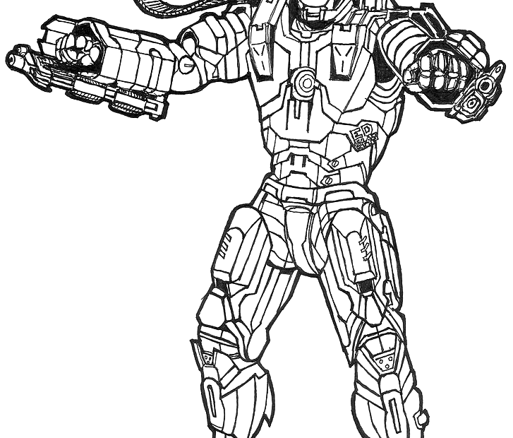 Printable Iron Man Coloring Pages The Best Porn Website