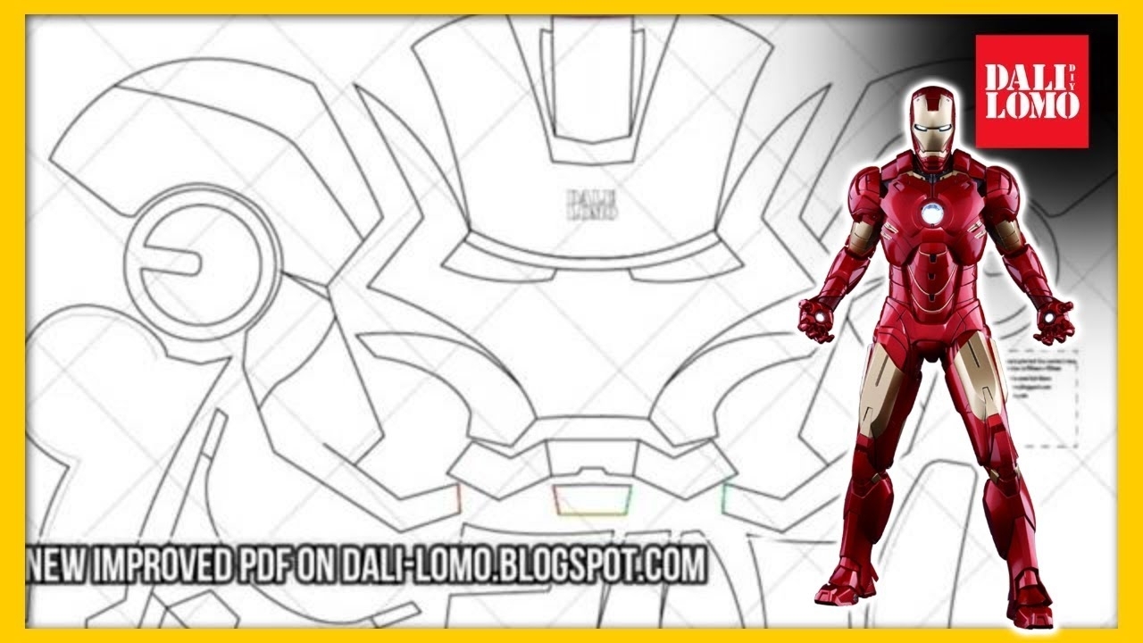 Printable Iron Man Helmet Template Free Printable Printable Iron Man Helmet Template Free Printable