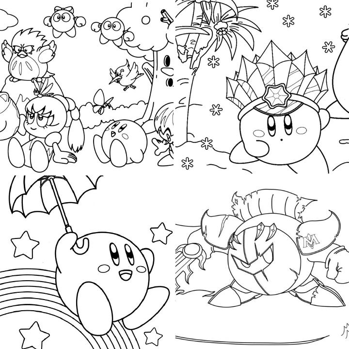 Kirby free printable Kirby free printable