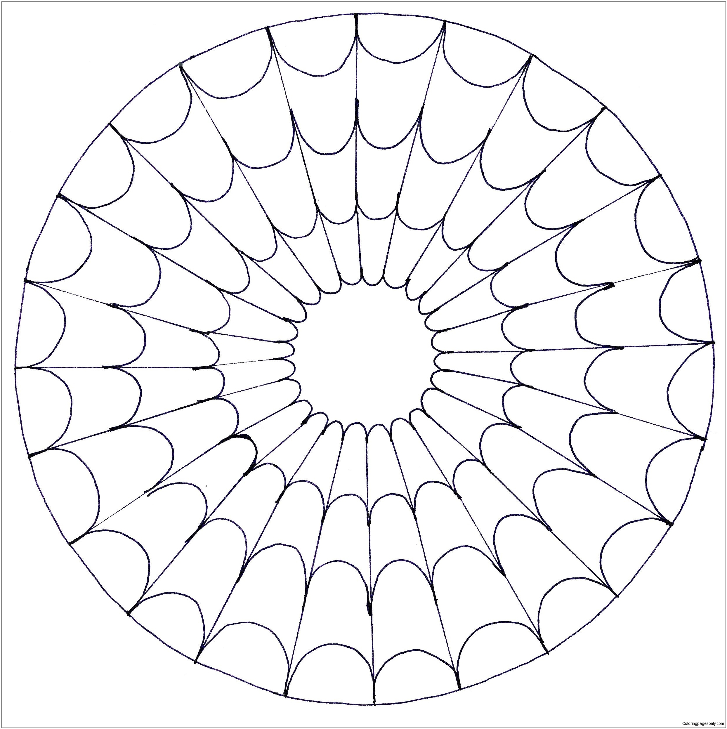 Printable Mandala Practice Sheets