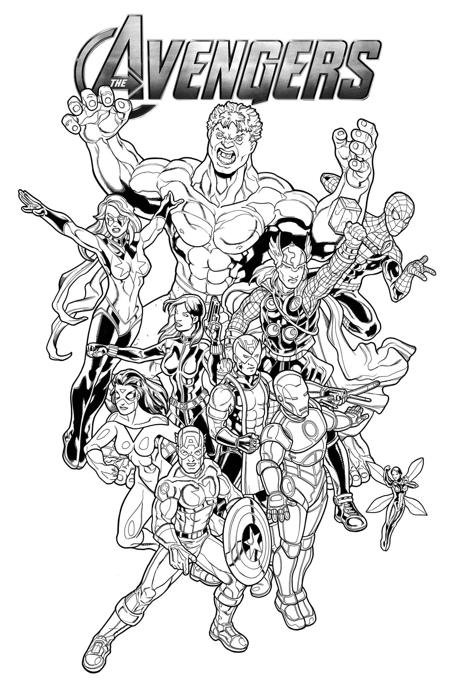 Printable Marvel Characters Coloring Pages Coloring Home Printable Marvel Characters Coloring Pages Coloring Home