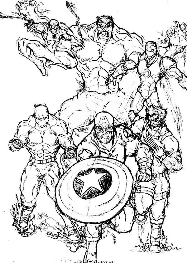 Printable Marvel Characters Coloring Pages Coloring Home Printable Marvel Characters Coloring Pages Coloring Home