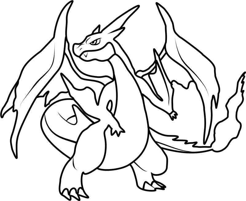 Printable Mega Charizard Coloring Page Printable Mega Charizard Printable Mega Charizard Coloring Page Printable Mega Charizard