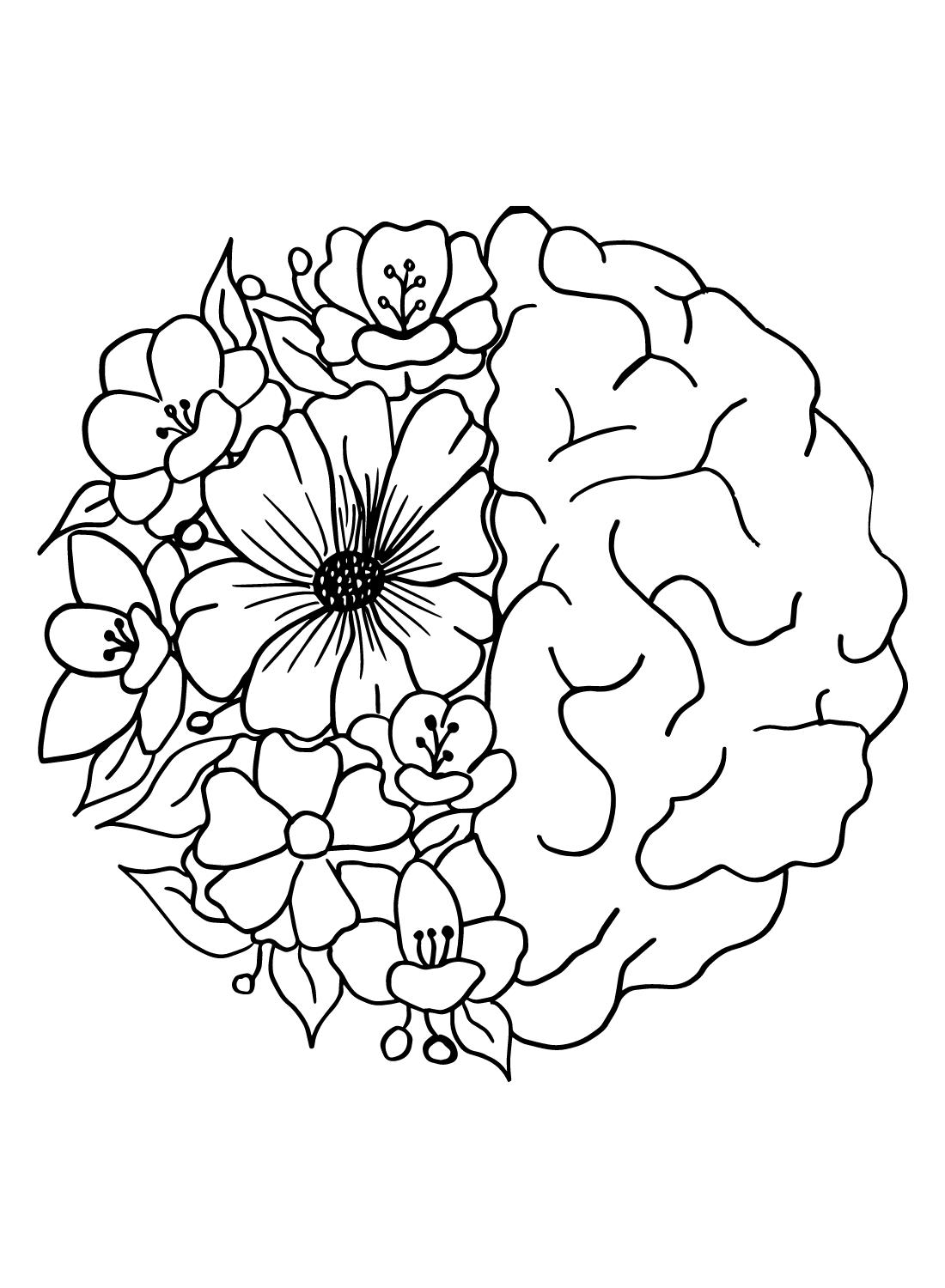 free printable mental health coloring pages