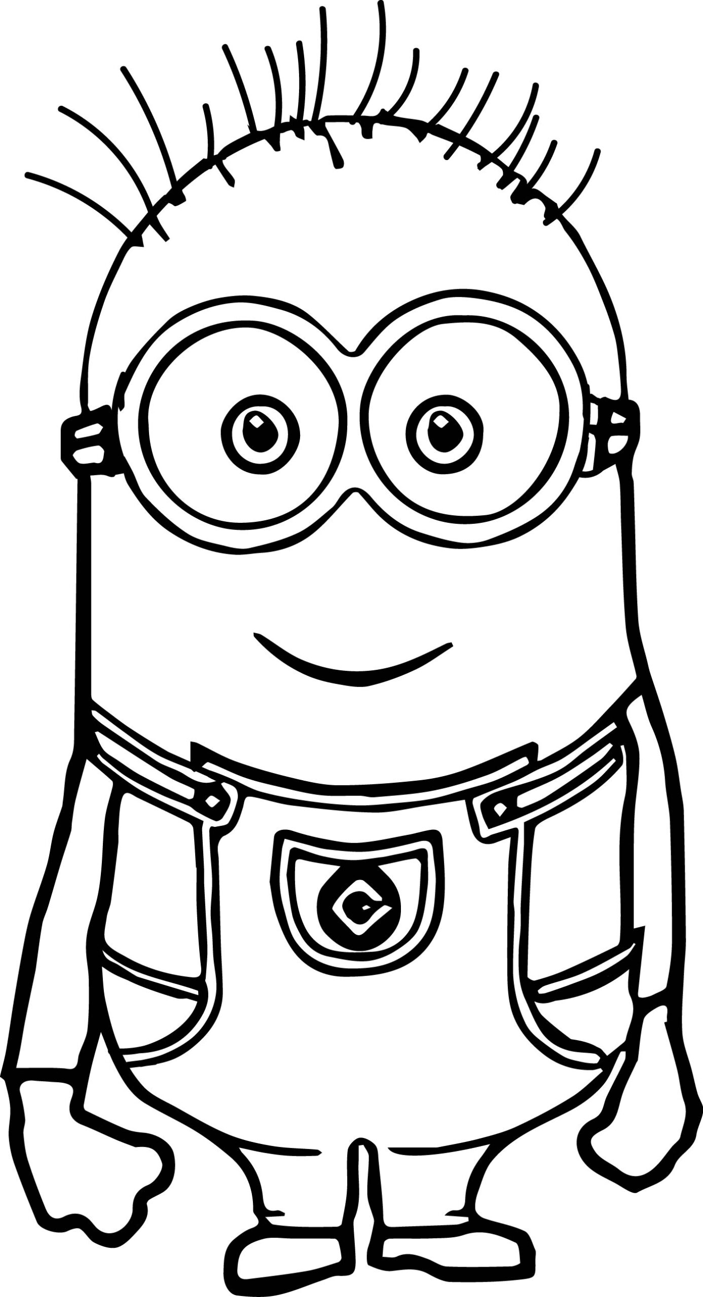 Printable Minion Coloring Pages Printable Minion Coloring Pages