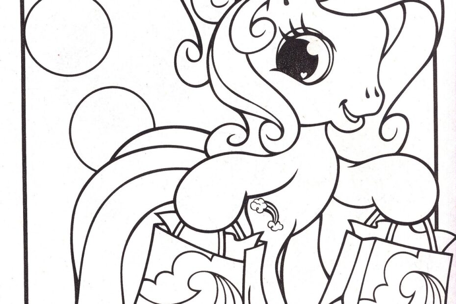 Printable My Little Pony Coloring Pages Pdf Free Coloring Sheet