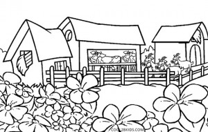 free coloring page nature