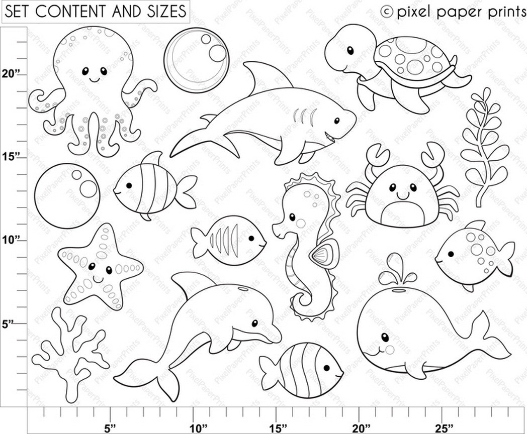 Printable Ocean Animals Printable Word Searches