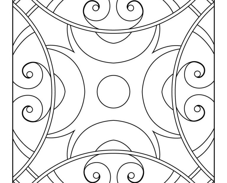 Printable Pattern Coloring Pages Woo Jr Kids Activities Children