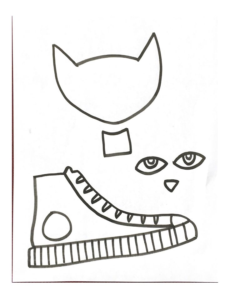 Printable Pete The Cat Template Printable Word Searches