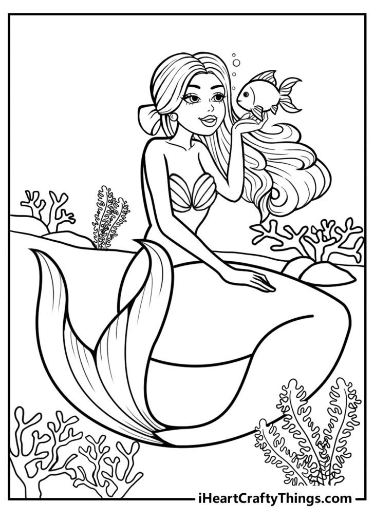 free printables of mermaids