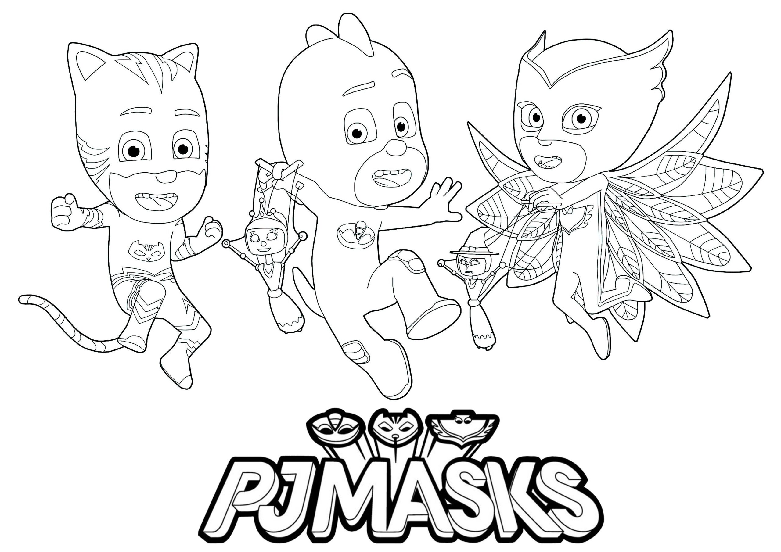 Printable Pj Mask Characters