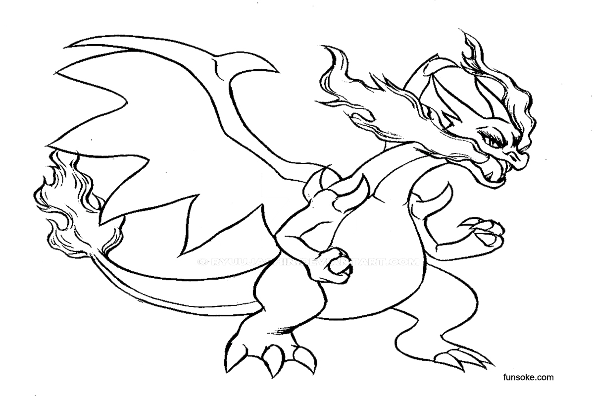 Printable Pokemon Coloring Page Mega Charizard X Coloring Home Printable Pokemon Coloring Page Mega Charizard X Coloring Home