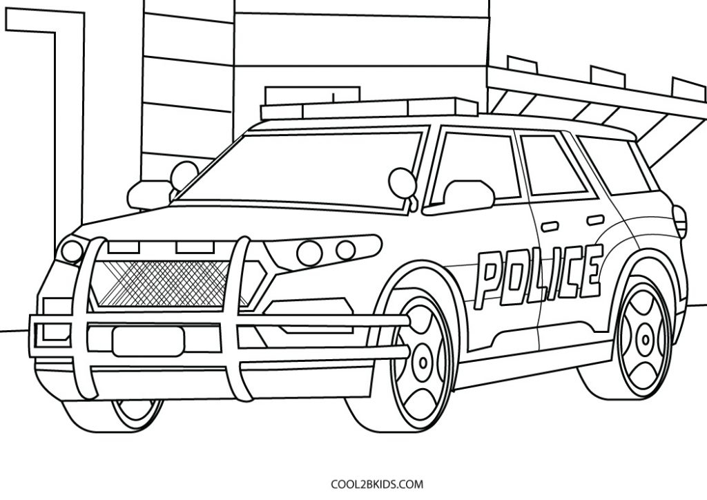 car printable coloring pages