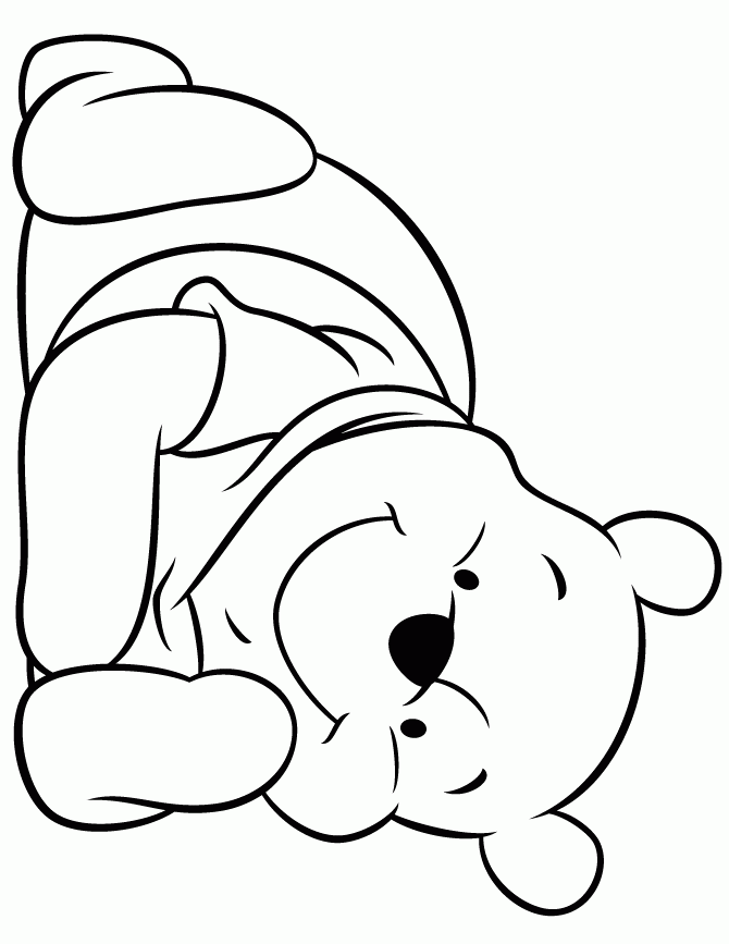 Printable Pooh Bear Coloring Pages Printable Pooh Bear Coloring Pages