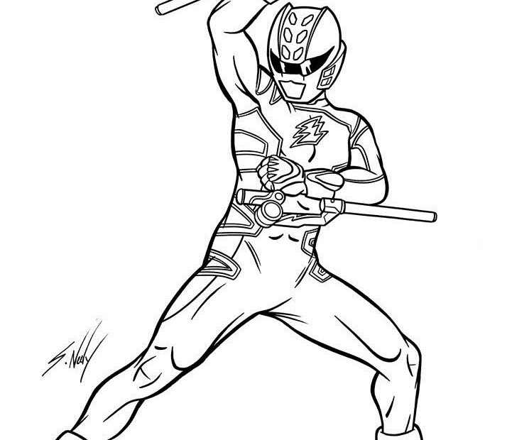 Printable Power Rangers Coloring Pages Coloring Home
