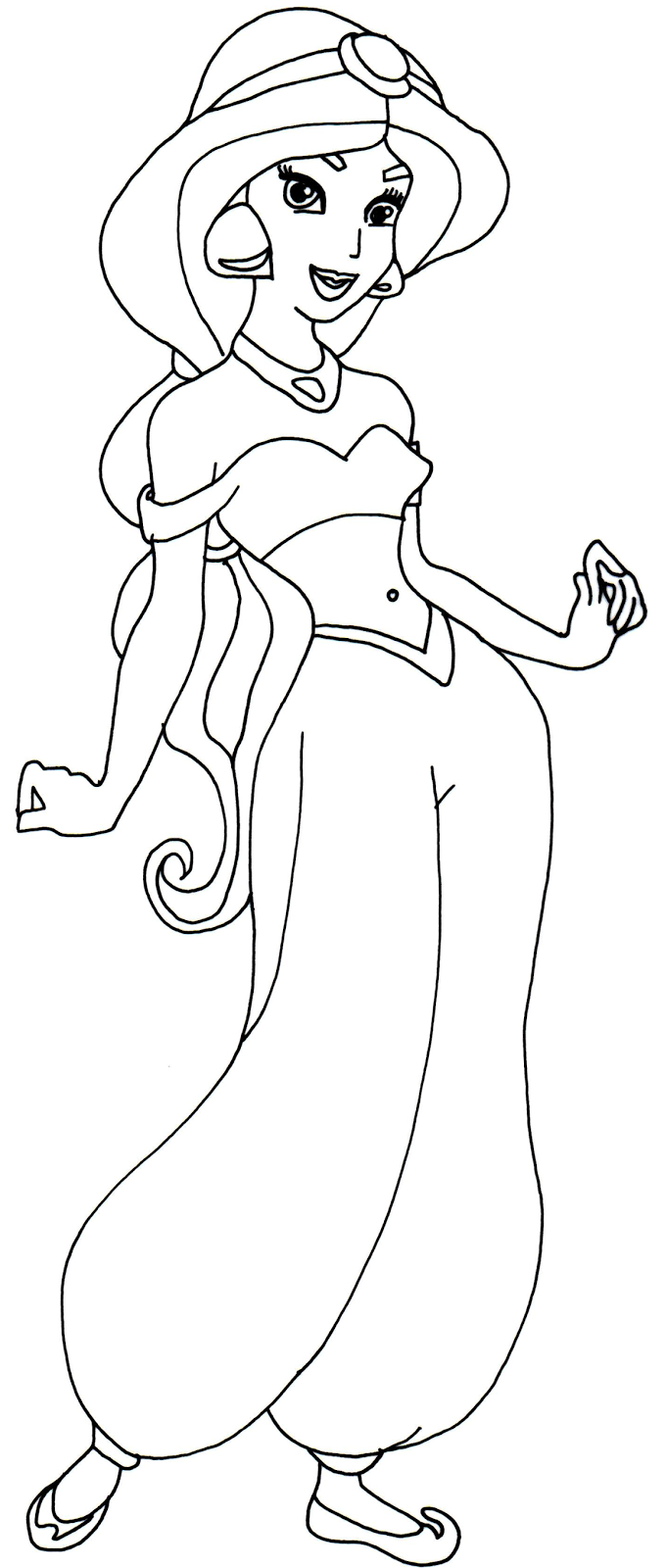 Printable Princess Jasmine Coloring Pages Coloring Home Printable Princess Jasmine Coloring Pages Coloring Home