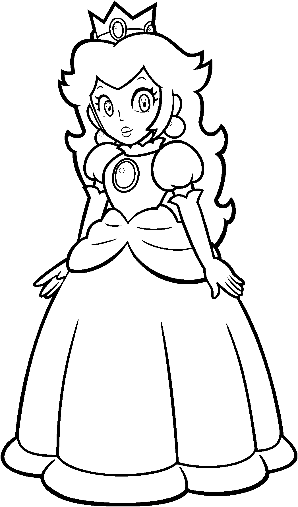 free printable Princess Peach